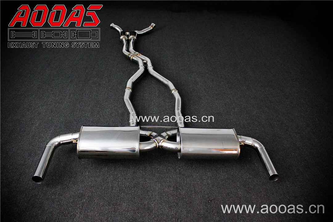 Mercedes Benz ML300 ML320 ML350 With ML63AMG Bumper All SS304 / Catback System
